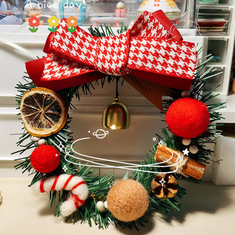 Christmas Gift Decorative Wreath for Home Decor