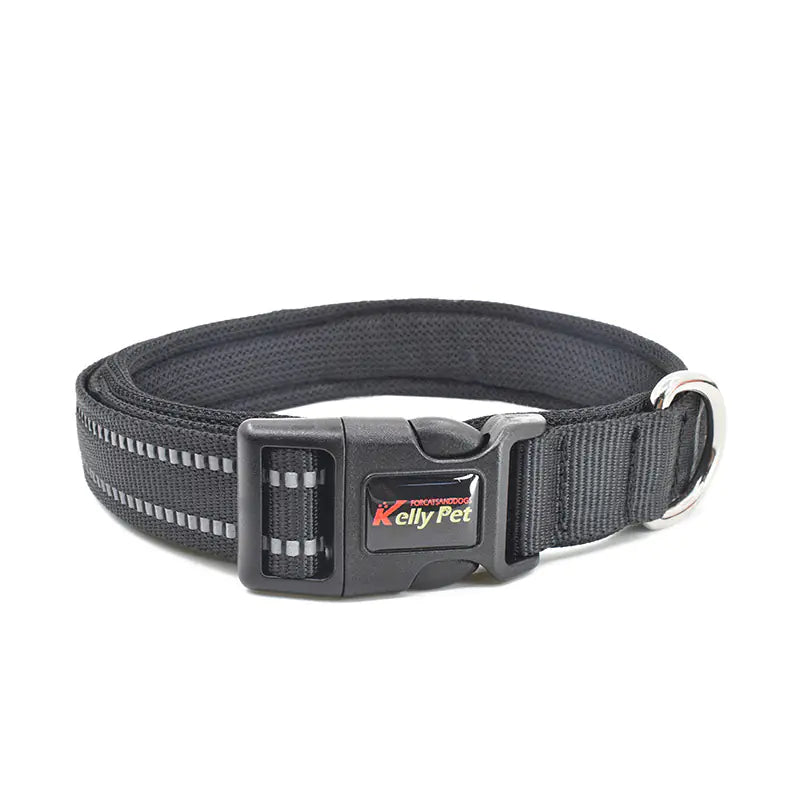 Breathable Mesh Nylon Dog Collar with Adjustable Fit