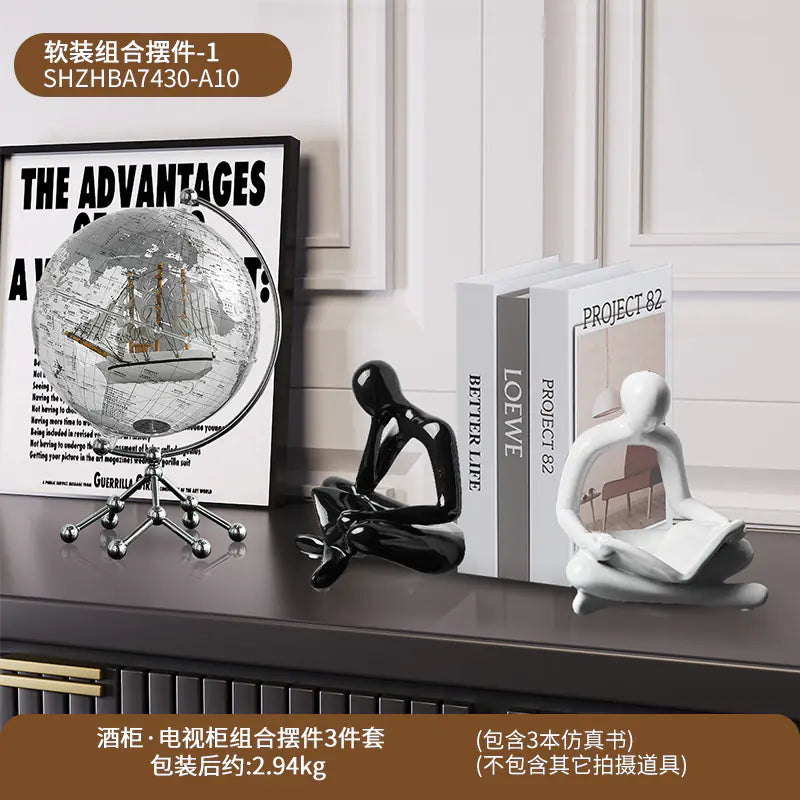 Modern Luxury Wine Cabinet and Shoe Storage Decor