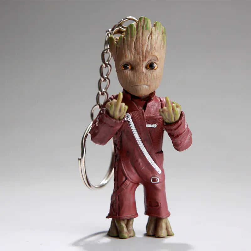 Guardians of the Galaxy 2 Groot Keychain Figure Model