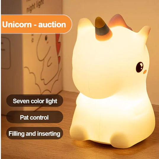 LED Unicorn Bedside Night Light