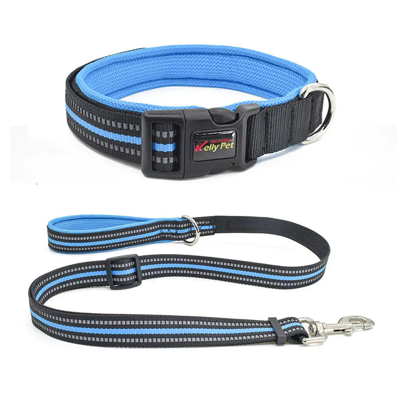 Breathable Mesh Nylon Dog Collar with Adjustable Fit