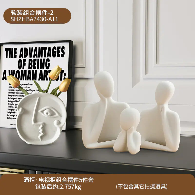 Modern Luxury Wine Cabinet and Shoe Storage Decor