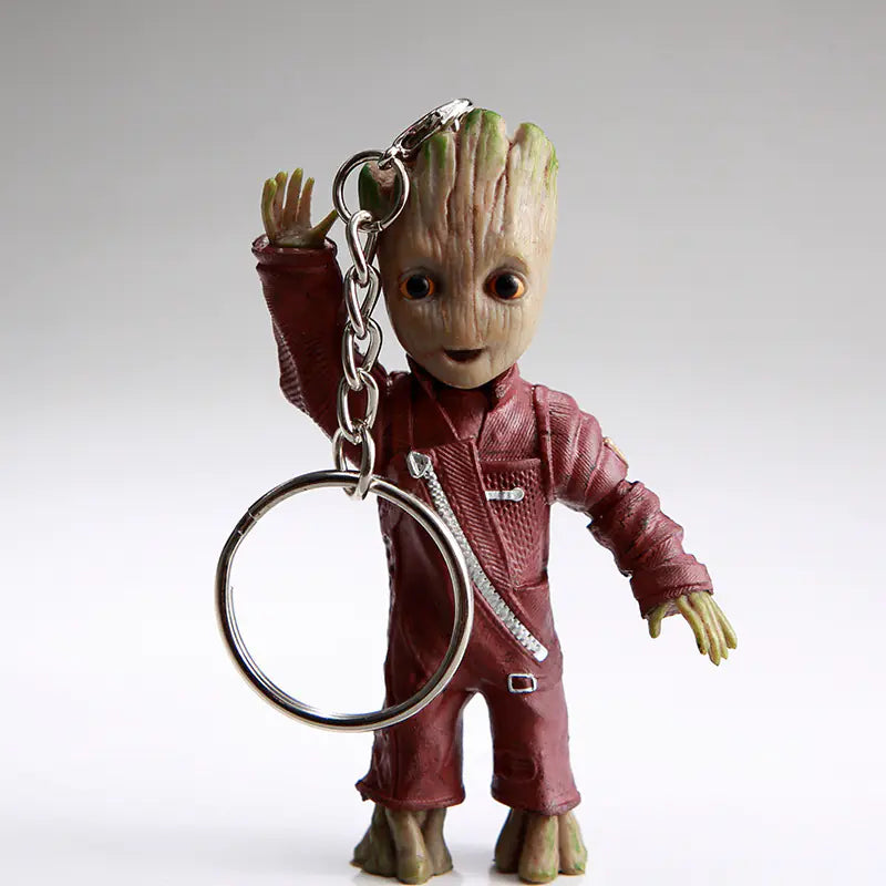 Guardians of the Galaxy 2 Groot Keychain Figure Model