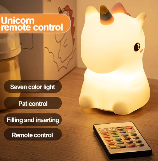 LED Unicorn Bedside Night Light