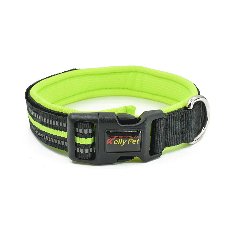Breathable Mesh Nylon Dog Collar with Adjustable Fit