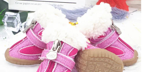 Pet Shoes, Dog Snow Boots, Warm Dog Booties