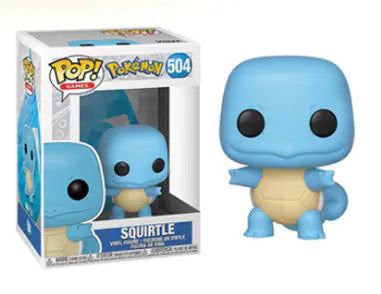 "POP Pokémon Figures: Bulbasaur, Charmander, Squirtle"