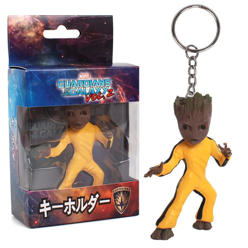 Guardians of the Galaxy 2 Groot Keychain Figure Model